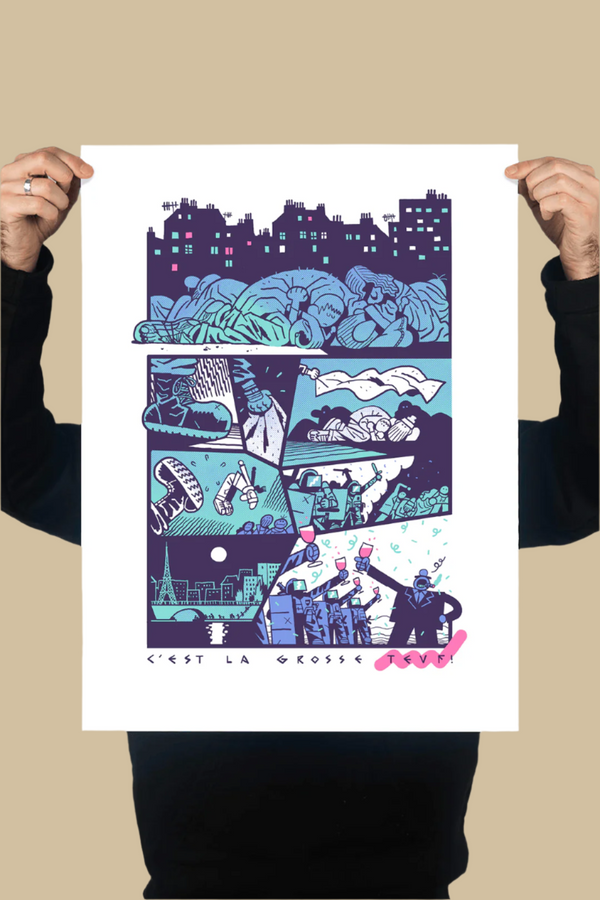 LA GROSSE TEUF・Sérigraphie