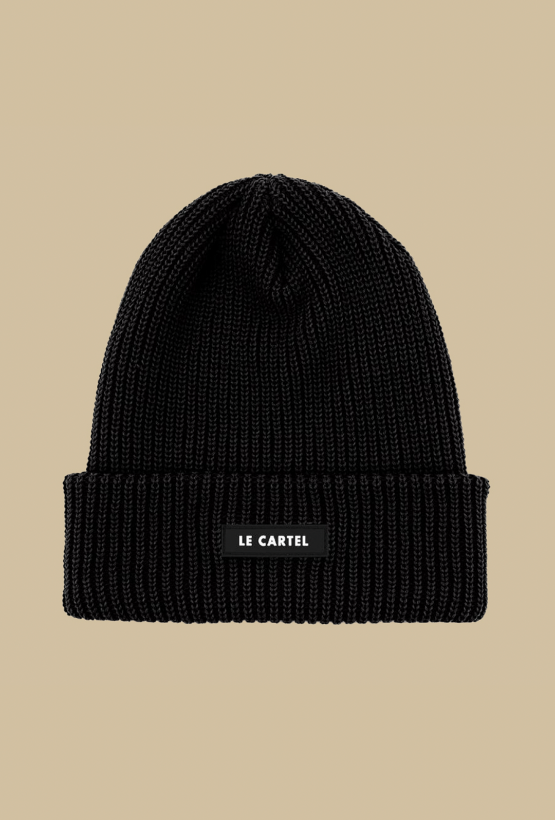 CHUNKY・Tuque grosse maille・Noir