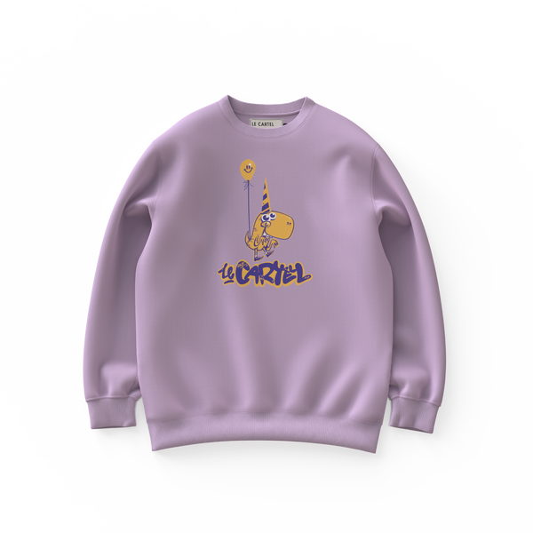 10 YEARS・Crewneck unisexe・Lilas