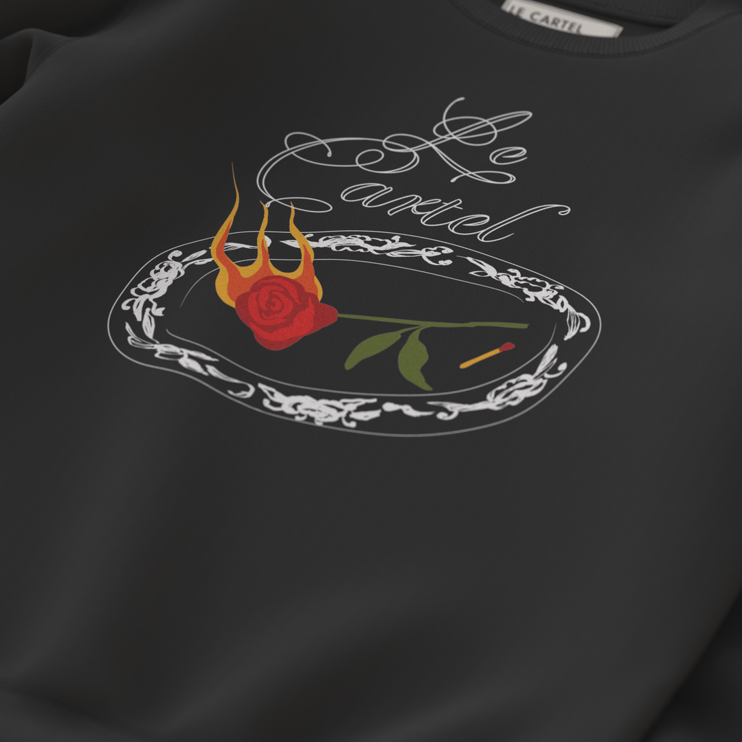 EPI-LOGUE・Crewneck ample unisexe・Noir