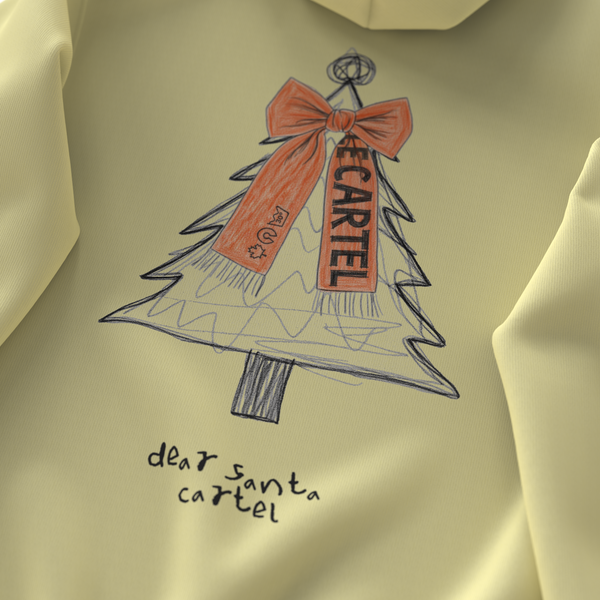 DEAR SANTA・Hoodie unisexe・Crème