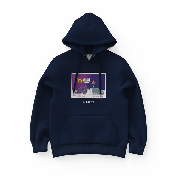 THE END・Hoodie unisexe・Bleu marin