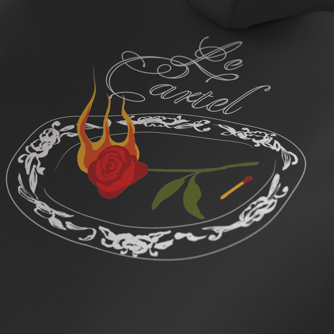 EPI-LOGUE・Hoodie ample unisexe・Noir