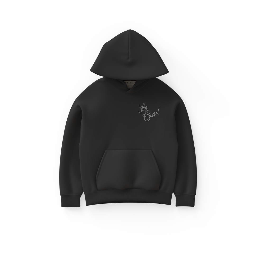 EPI-LOGUE・Hoodie ample unisexe・Noir