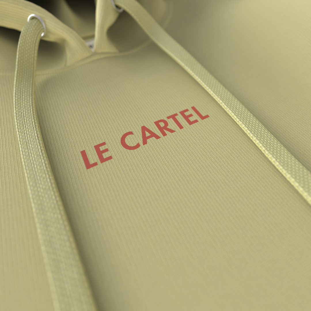 TANDEM・Hoodie unisexe・Crème