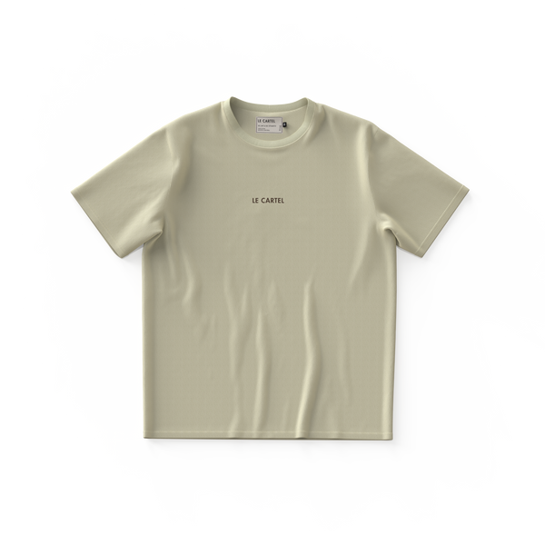 MAISON DE CONVOITISES・T-shirt ample unisexe・Blanc cassé