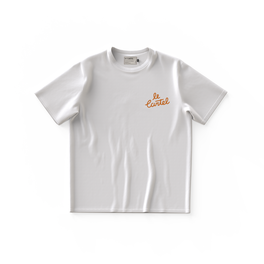 WINTER IS OVER・T-shirt ample unisexe・Blanc