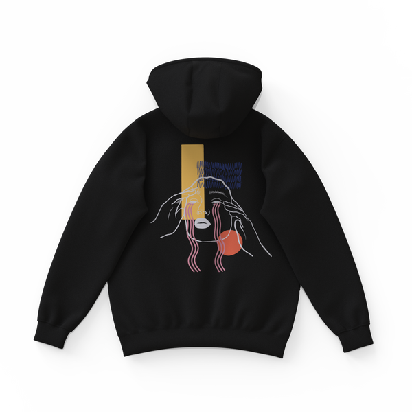 CONFUSION・Hoodie unisexe・Noir