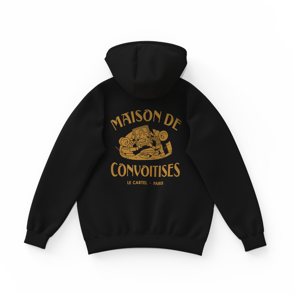 MAISON DE CONVOITISES・Hoodie unisexe・Noir
