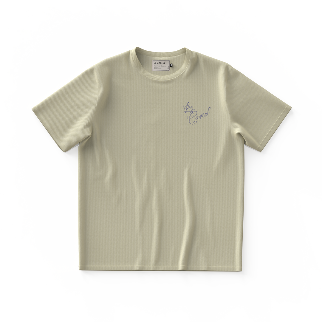 EPI-LOGUE・T-shirt ample unisexe・Crème