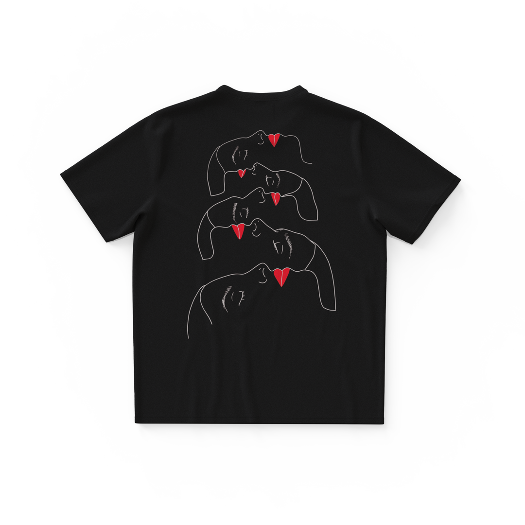 BAIN DE SOLEIL・T-shirt unisexe・Noir