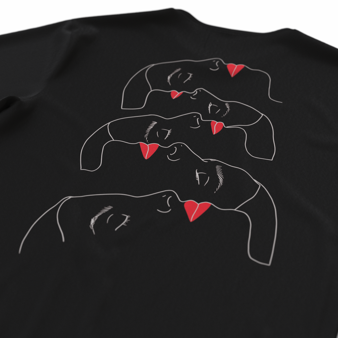 BAIN DE SOLEIL・T-shirt unisexe・Noir