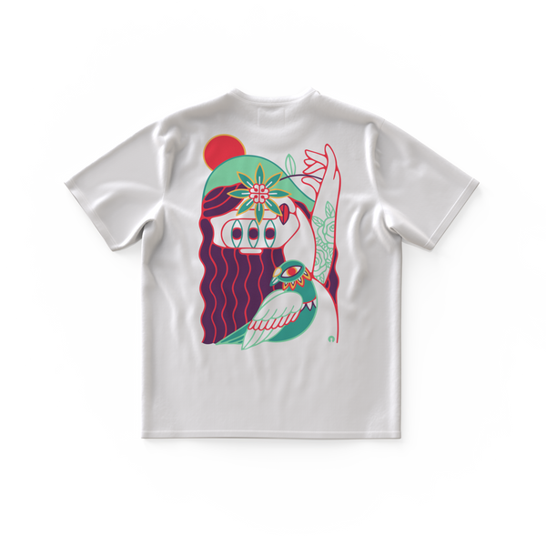 DANDELION・T-shirt unisexe・Blanc