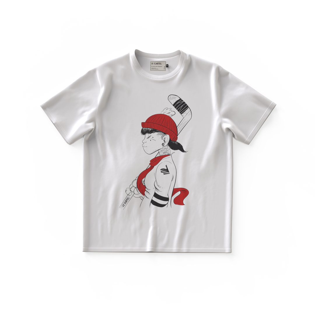 HABS・T-shirt unisexe・Blanc