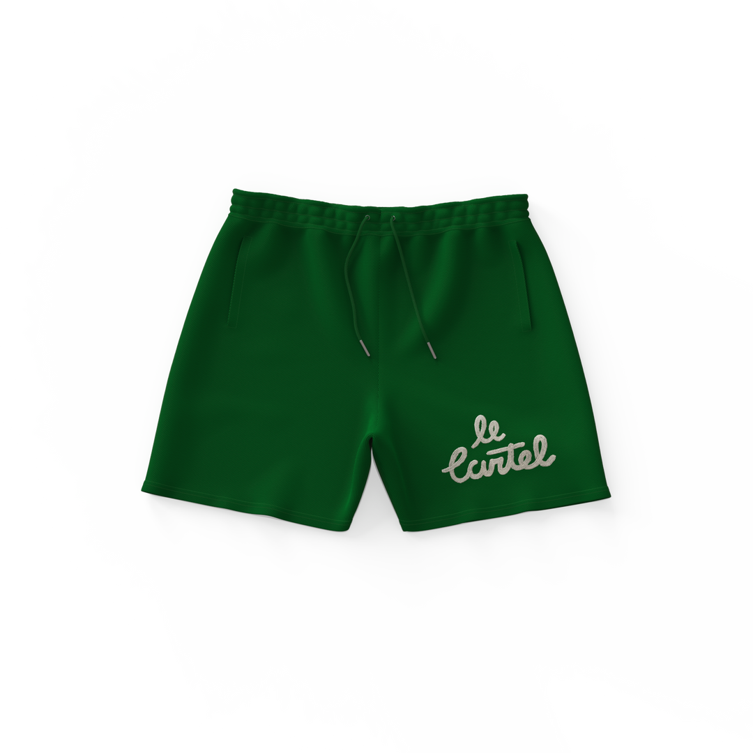 OG・Short piqué unisexe・Vert