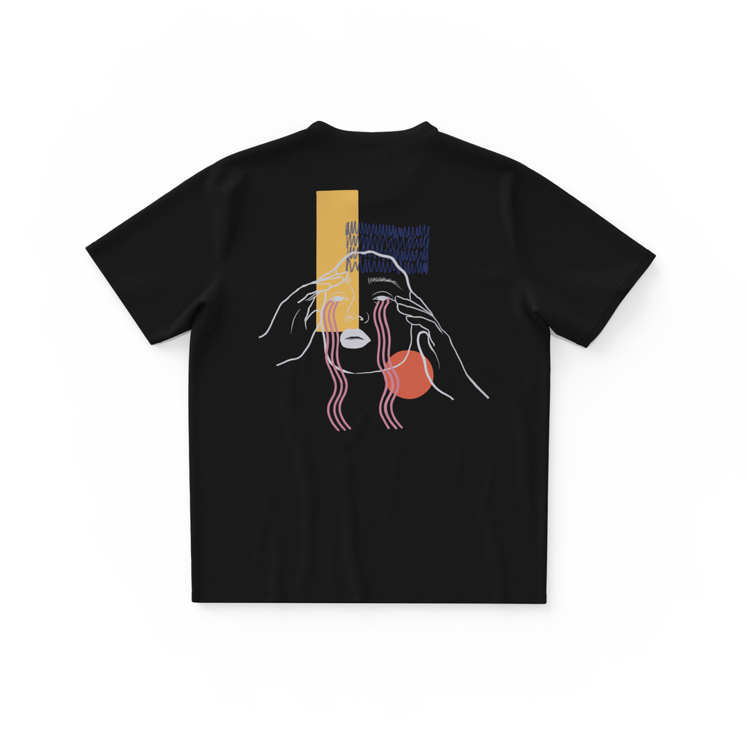 CONFUSION・T-shirt unisexe・Noir