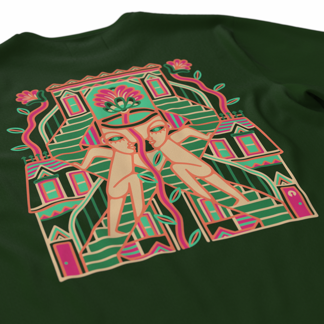 TANDEM・T-shirt unisexe・Vert