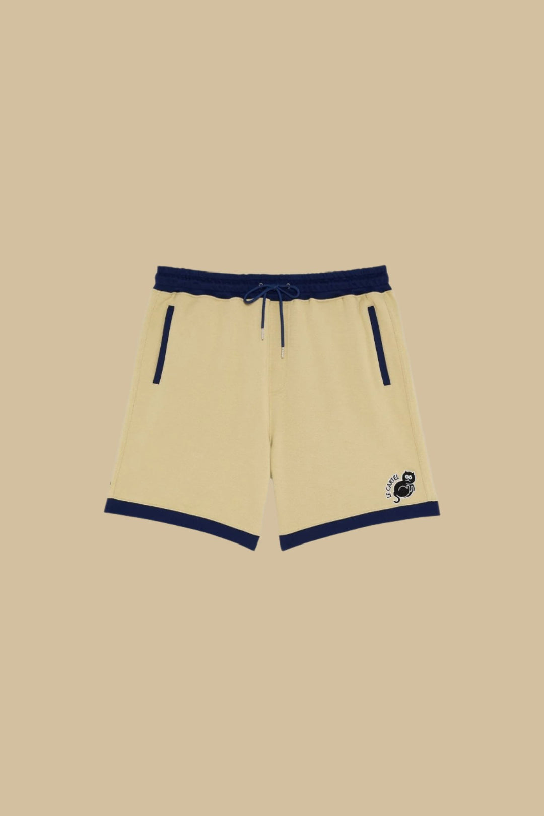 CHATCON・Short piqué unisexe・Bleu - Le Cartel