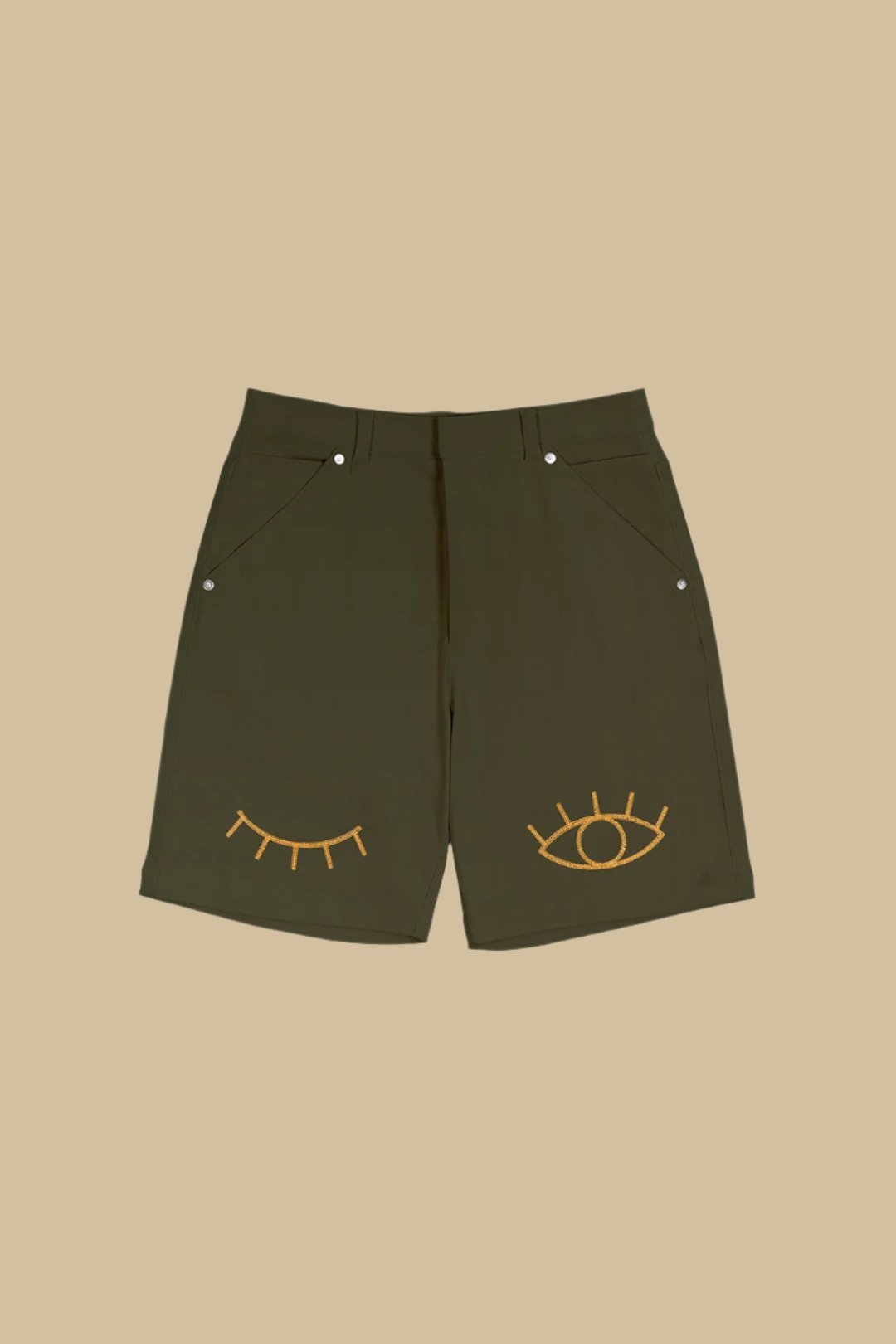 COUP D'OEIL・Short cargo・Vert forêt - Le Cartel