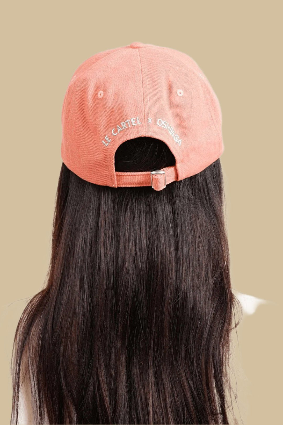 FLOWER POWER・Dad Hat・Corail - Le Cartel