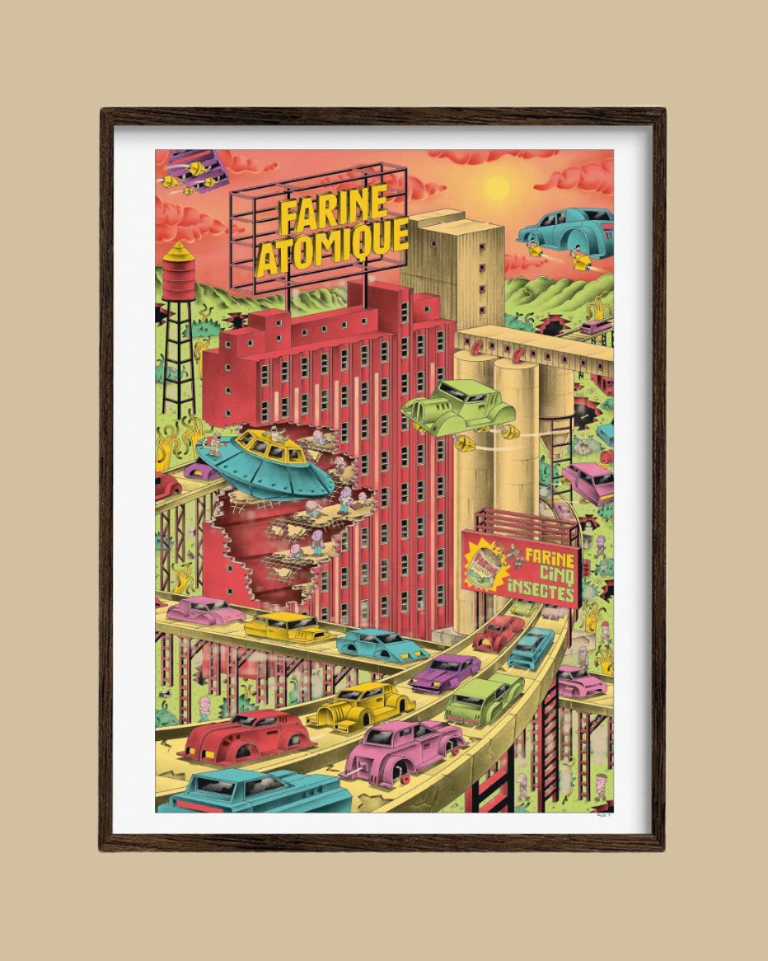 FARINE ATOMIQUE・Impression digitale sur papier - Le Cartel