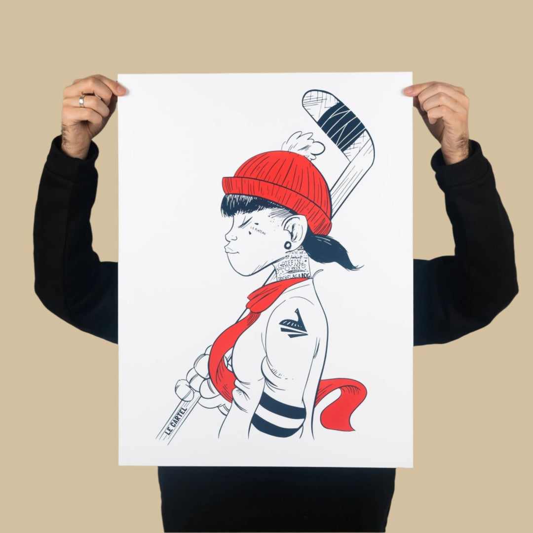 HABS・Sérigraphie papier - Le Cartel