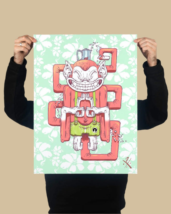 TEA TIME・Impression digitale sur papier - Le Cartel